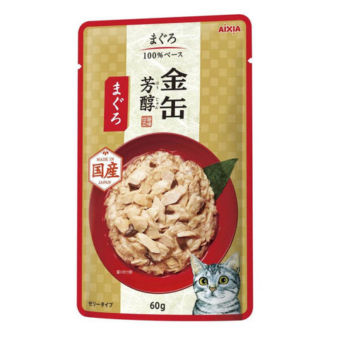 60g Aixia Kin Cat Food – Rich Tuna & Skipjack GHP1 Tuna
