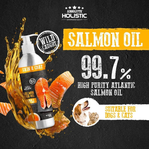 Absolute Holistic Wild Salmon Fish Oil 250ml Salmon Oil 250ml