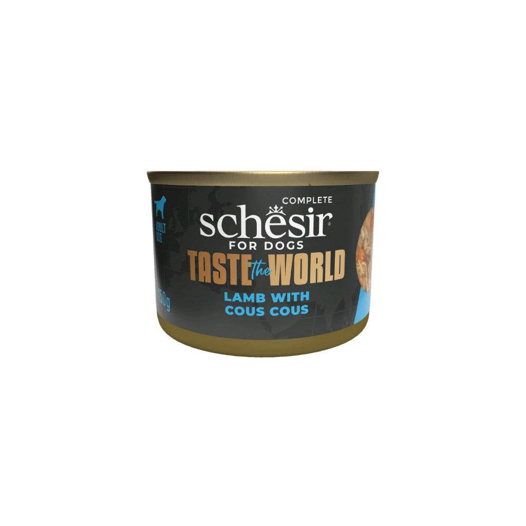 Schesir Taste the World Dog Canned Food 150g Lamb with Cous Cous