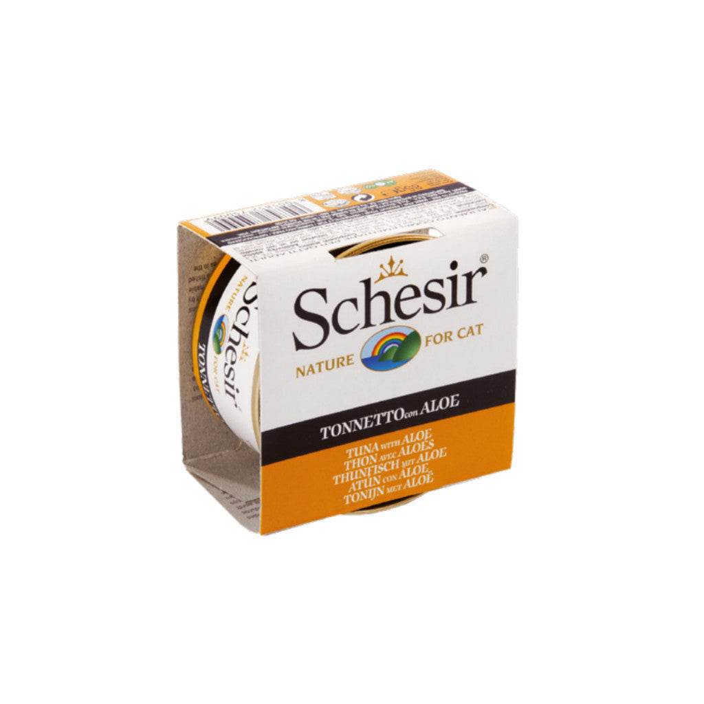 70g–85g Schesir Canned Cat Food In Gravy & Jelly Jelly Tuna w Aloe