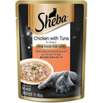 70g Sheba Cat Wet Food Pouch Chicken With Tuna