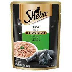 70g Sheba Cat Wet Food Pouch Tuna