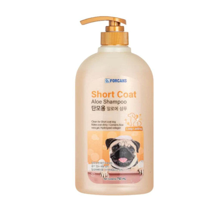 750ml Forcans Forbis Dog Shampoo Short Coat