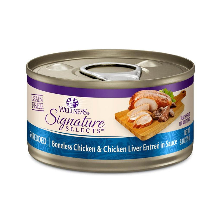 Wellness Core Signature Selects Cat Can 79g ShredChickenLiver79g