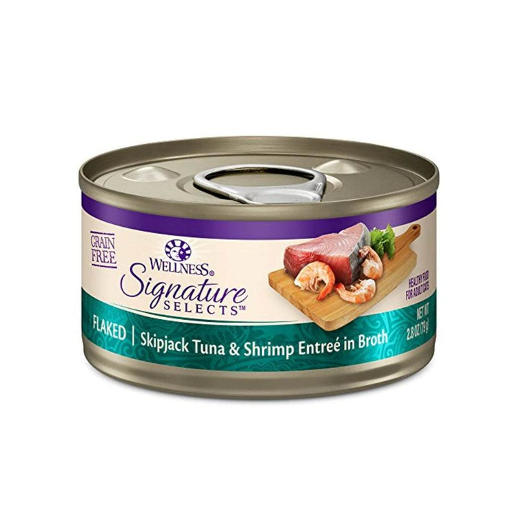Wellness Core Signature Selects Cat Can 79g FlakedTunaShrimp79g