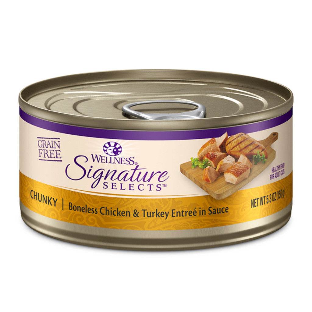 Wellness Core Signature Selects Cat Can 79g Chunky Chick Turkey