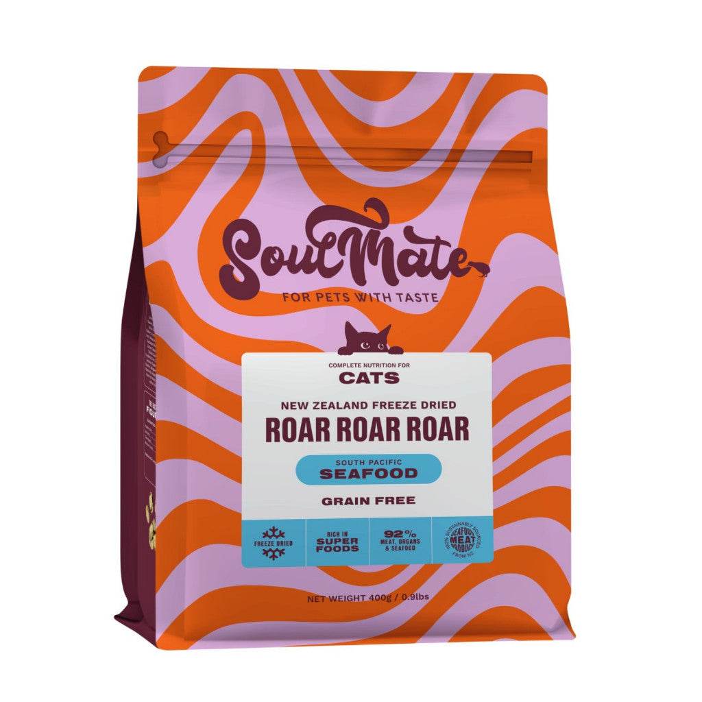 Low & Slow Air Dried Dog & Cat Food RR-Cat Seafood 400g