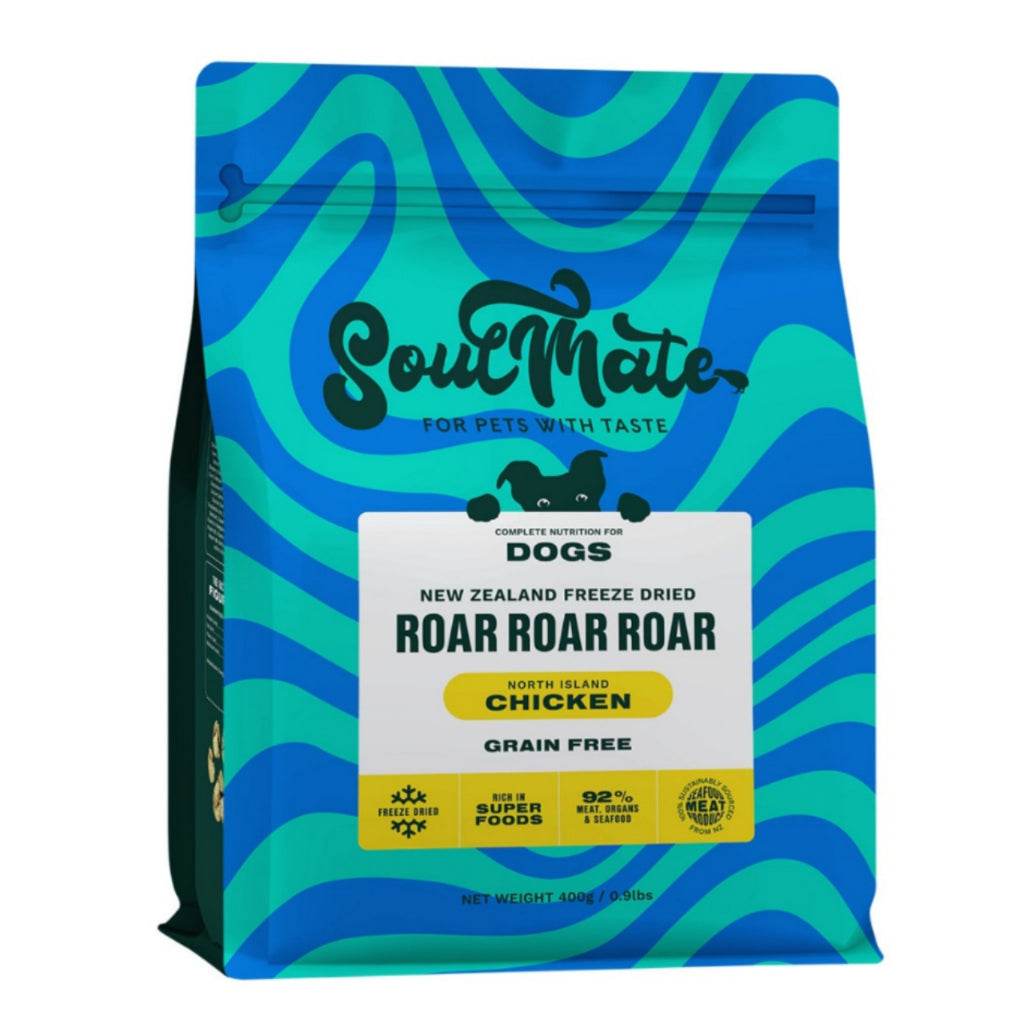 Low & Slow Air Dried Dog & Cat Food RR-Dog Chicken 400g