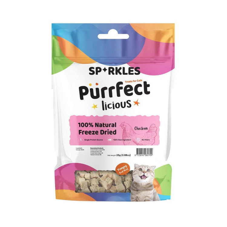 Sparkles Purrfectlicious Cat Treats FD - Chicken