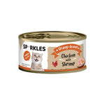 Sparkles Healthy Cat Food Gravy Chicken Shrimp