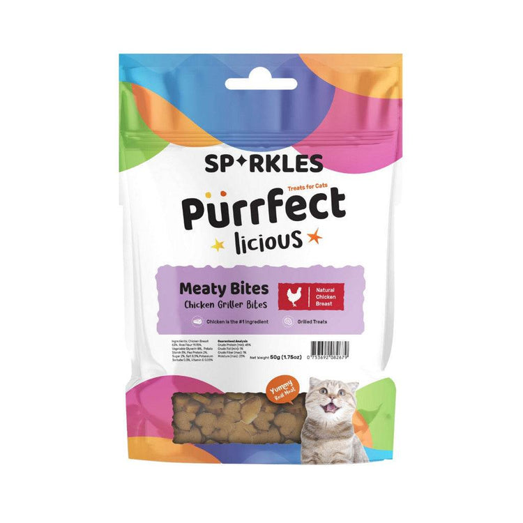 Sparkles Purrfectlicious Cat Treats MB - Chicken Griller