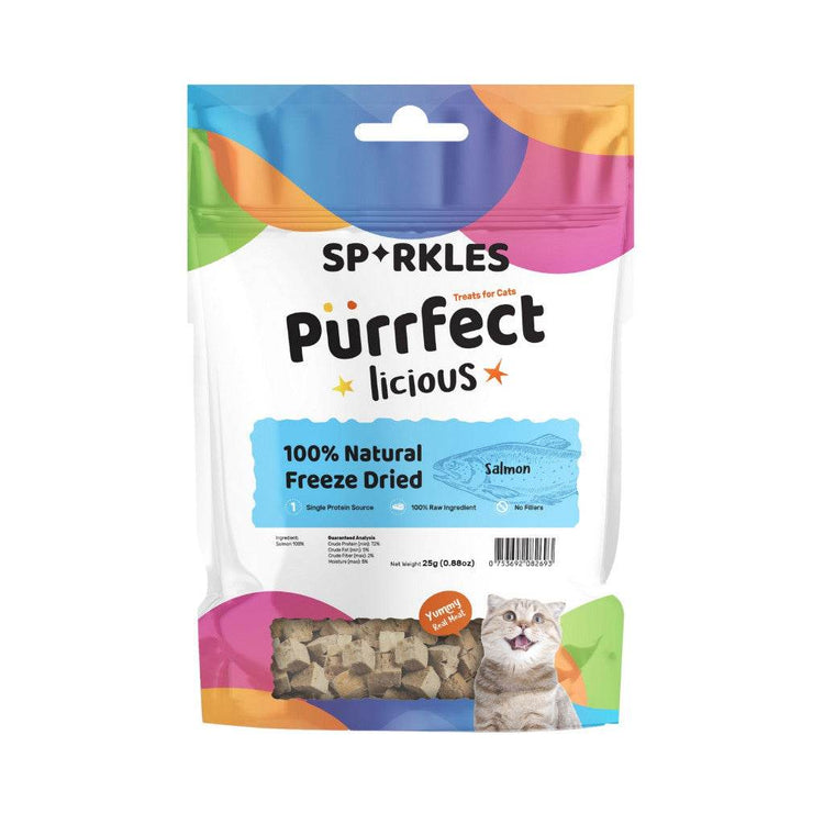 Sparkles Purrfectlicious Cat Treats FD - Salmon