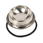 Stainless Steel Pet Food Bowl L