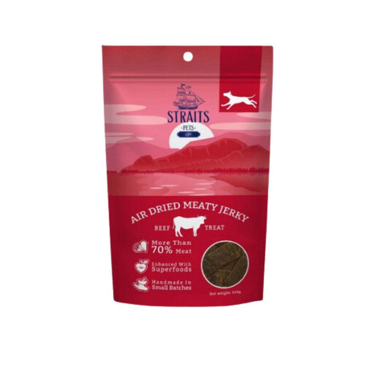 Straits Pets Air Dried Meaty Jerky For Dogs Beef