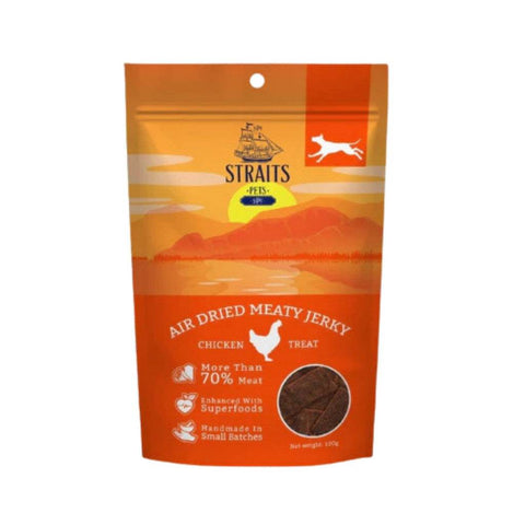 Straits Pets Air Dried Meaty Jerky For Dogs Chicken