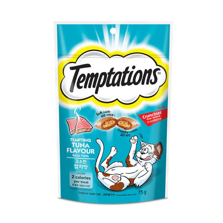75g Temptations Cat Treats Tempting Tuna