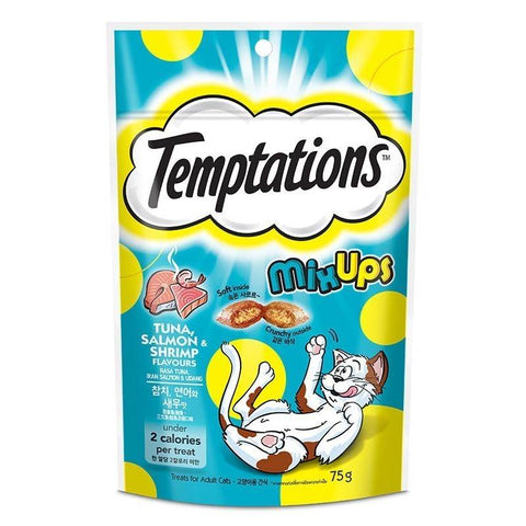 75g Temptations Cat Treats CatnipChickenCheddar