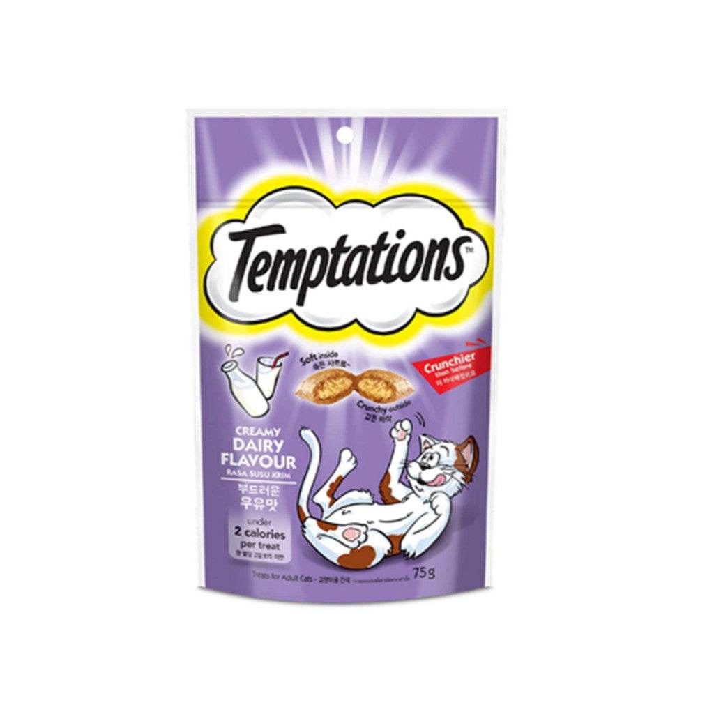 75g Temptations Cat Treats Creamy Dairy