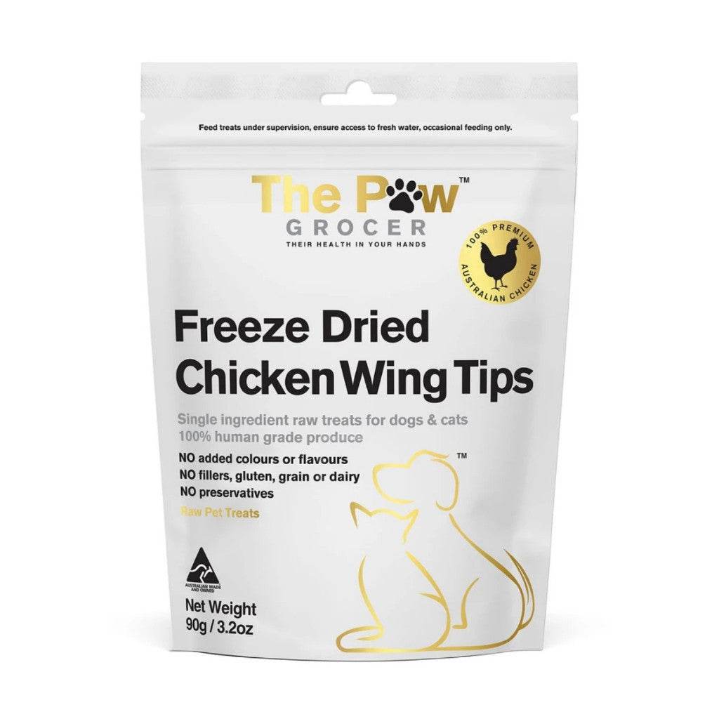 The Paw Grocer Freeze Dried Treats Chicken Wing 90g