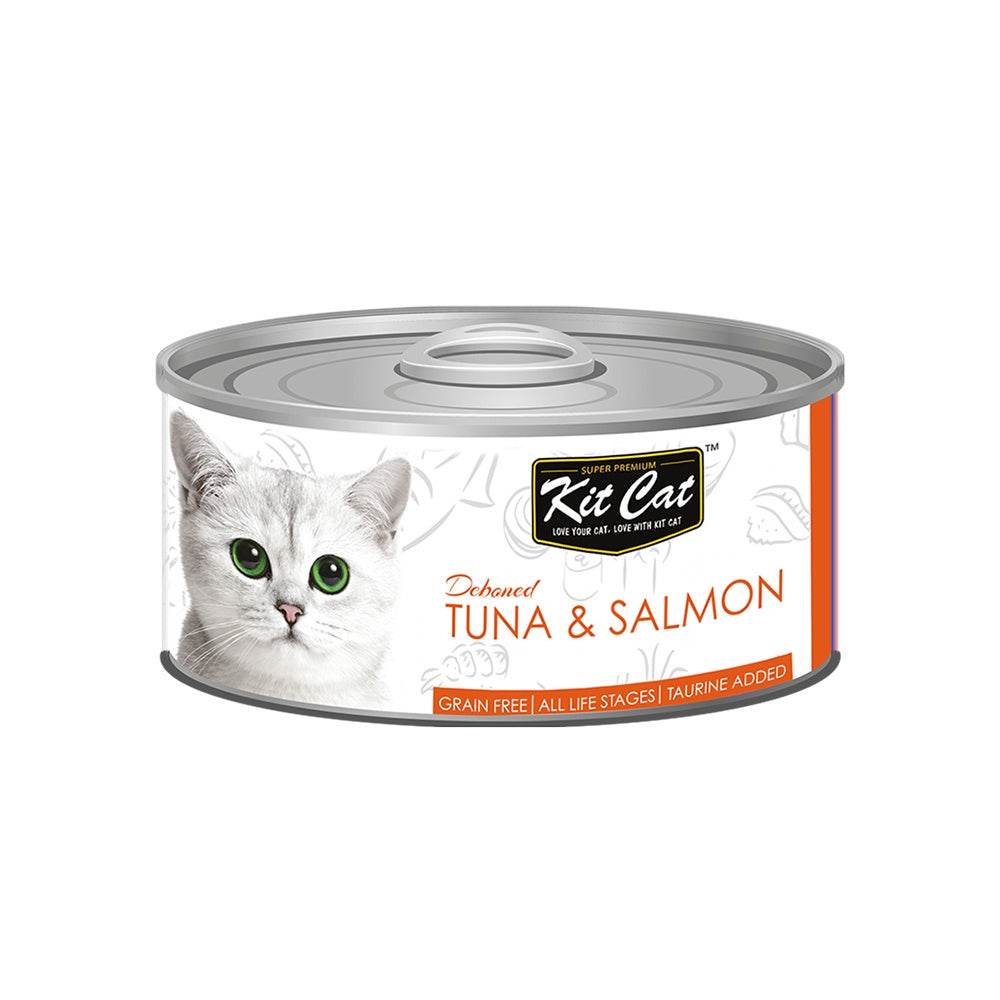 Kit Cat Deboned Food Topper 80g Tuna & Salmon