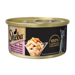 Sheba Deluxe Canned Wet Cat Food 85g - High-Protein Meal for Cats