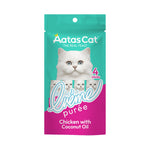 Aatas Cat Crème Purée 14g x 4 Sachets Tuna with Coconut Oil