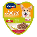 85g Vitakraft Joesie & Poesie Hearts Tray Duck & Pear