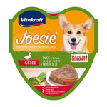 85g Vitakraft Joesie & Poesie Hearts Tray Duck & Spinach