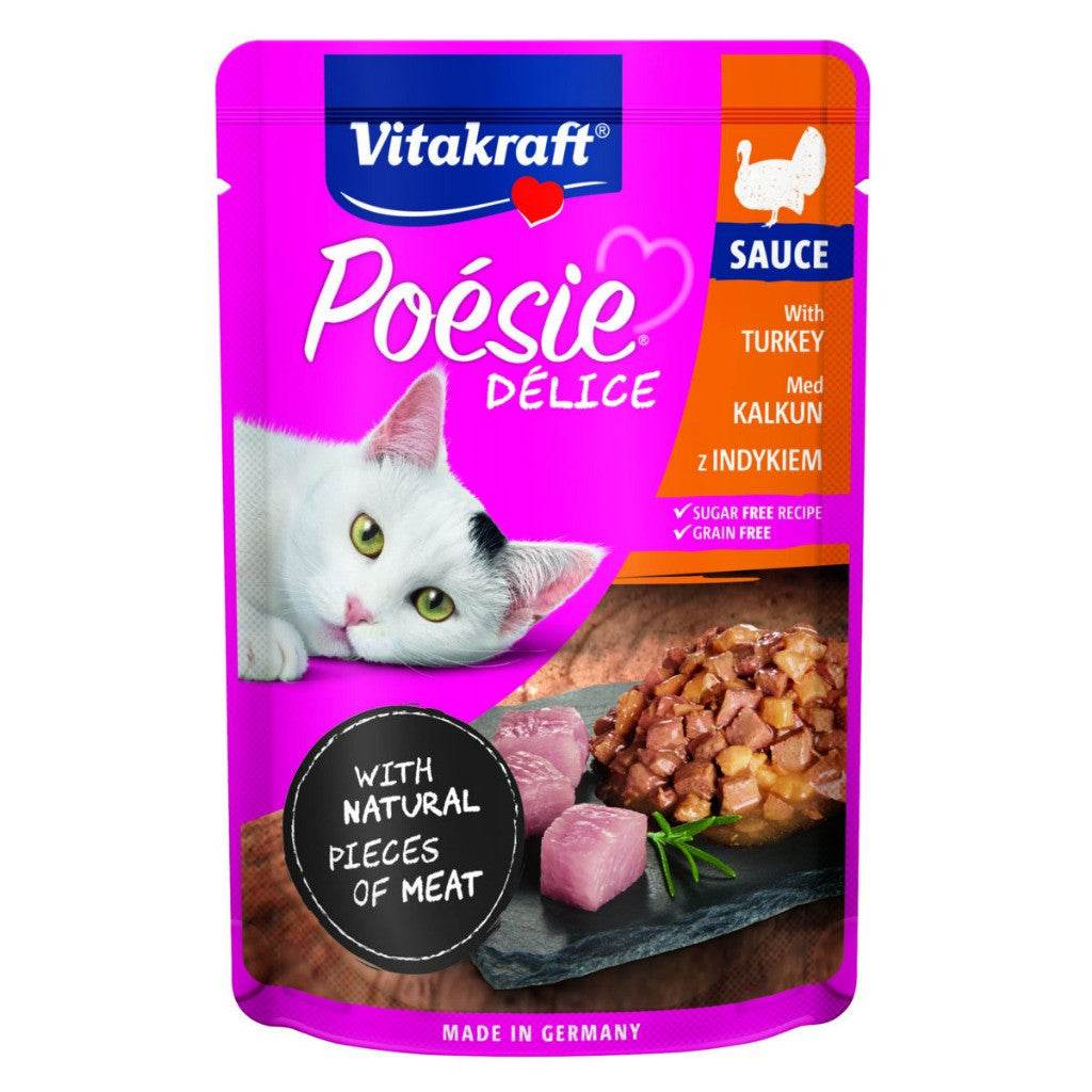 Vitakraft Poesie Delice Pouch 85g Turkey | Sauce