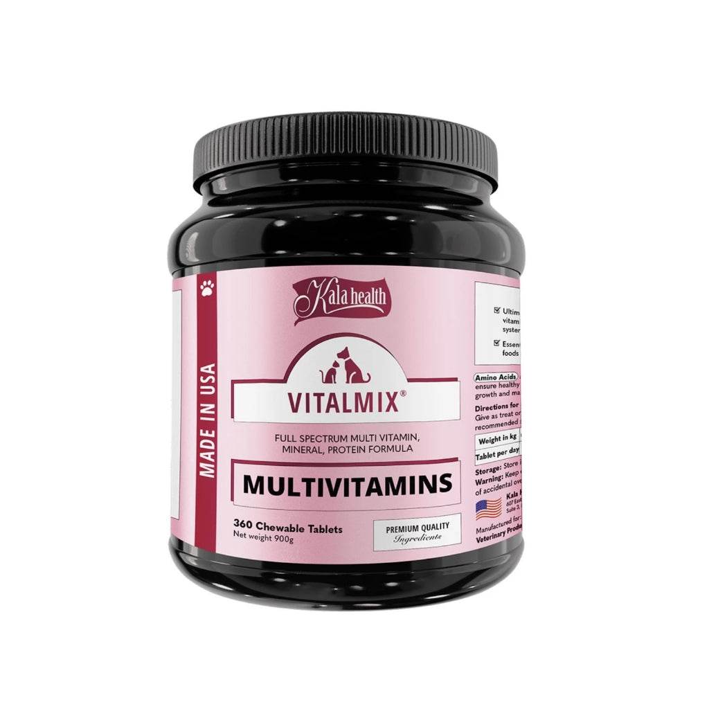 Kala Health Complete Multivitamin Supplement for Cats & Dogs Vitalmix 360 tablets