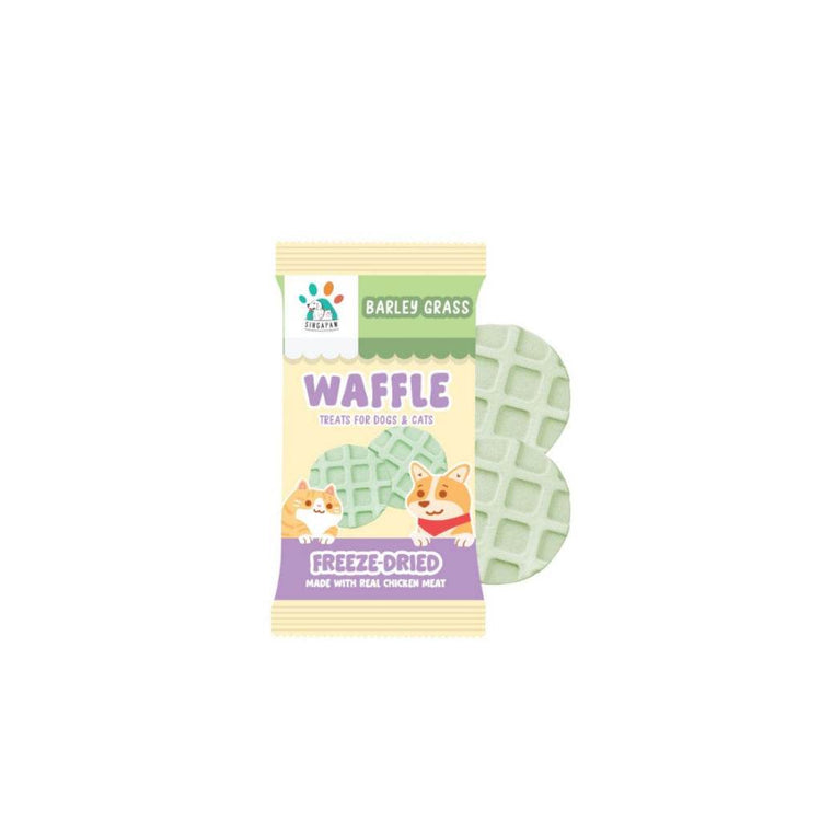Singapaw Freeze Dried Ice Cream, Waffle & Muffin BarleyGrassTrvelPack