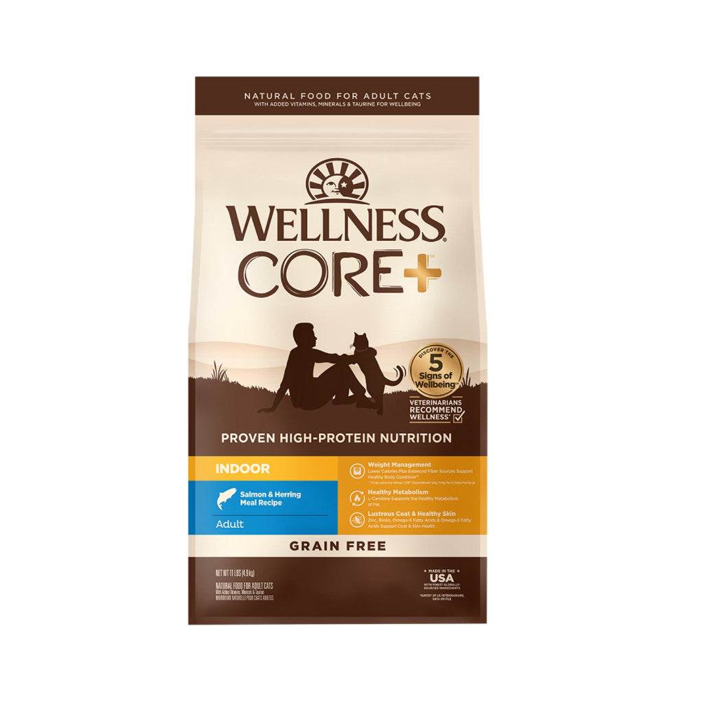 Wellness CORE Grain-Free Dry Cat Food IndoorSalmon&Herring