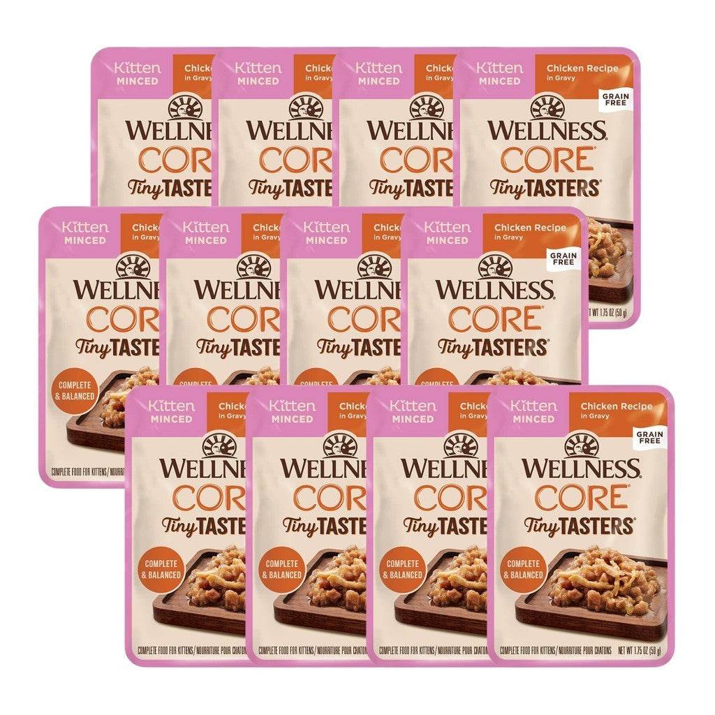 Wellness CORE Tiny Tasters Wet Cat Food Kitten MincedChicken
