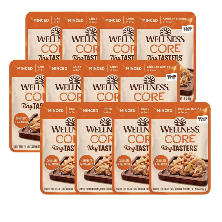 Wellness CORE Tiny Tasters Wet Cat Food Minced Chicken