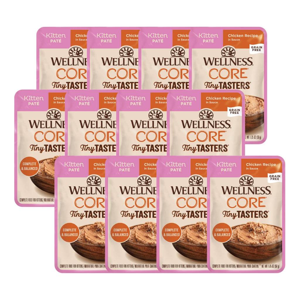 Wellness CORE Tiny Tasters Wet Cat Food Kitten Pate Chicken