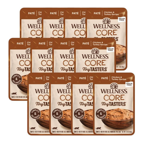 Wellness CORE Tiny Tasters Wet Cat Food Chicken & Turkey