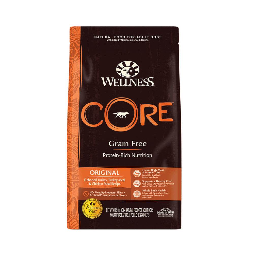 Wellness CORE Grain Free Dry Food for Dog Original 4lb