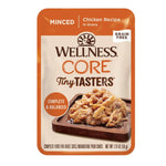 Wellness CORE Tiny Tasters– Gourmet Wet Meals 1.75oz Minced Chicken