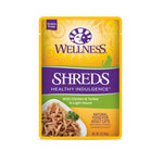Wellness Healthy Indulgence Wet Cat Food 3oz Shreds Chick&Turkey