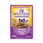 Wellness Appetizing Entrées Shredded, Flaked, Mousse Flaked Tuna & Cod