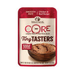 Wellness CORE Tiny Tasters– Gourmet Wet Meals 1.75oz S. Pate Chicken&Beef