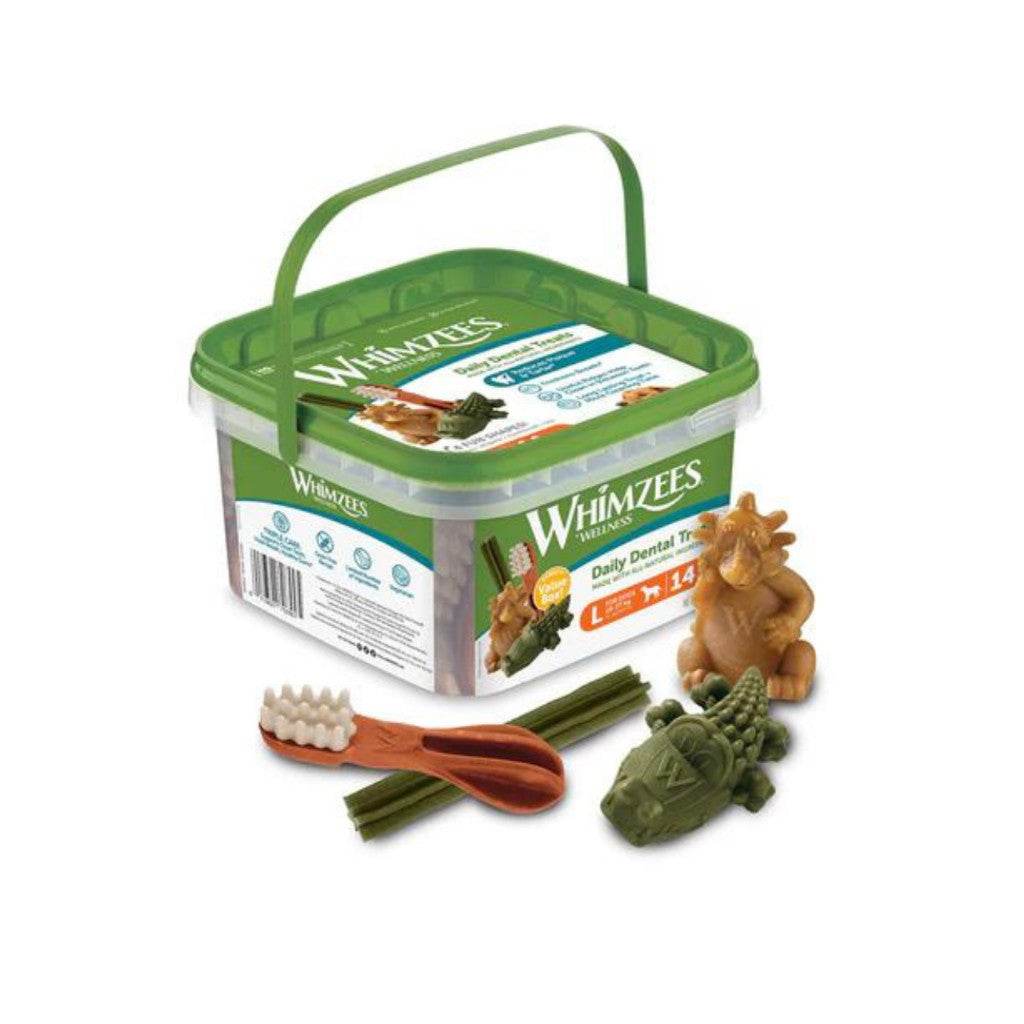 Whimzees Dental Treats for Dogs Large 14pcs