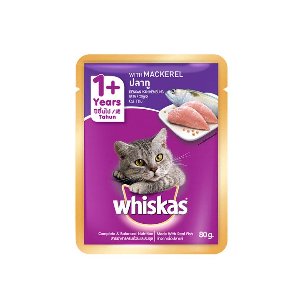 Whiskas Tasty Mix Wet Food Pouch Adult-Mackerel