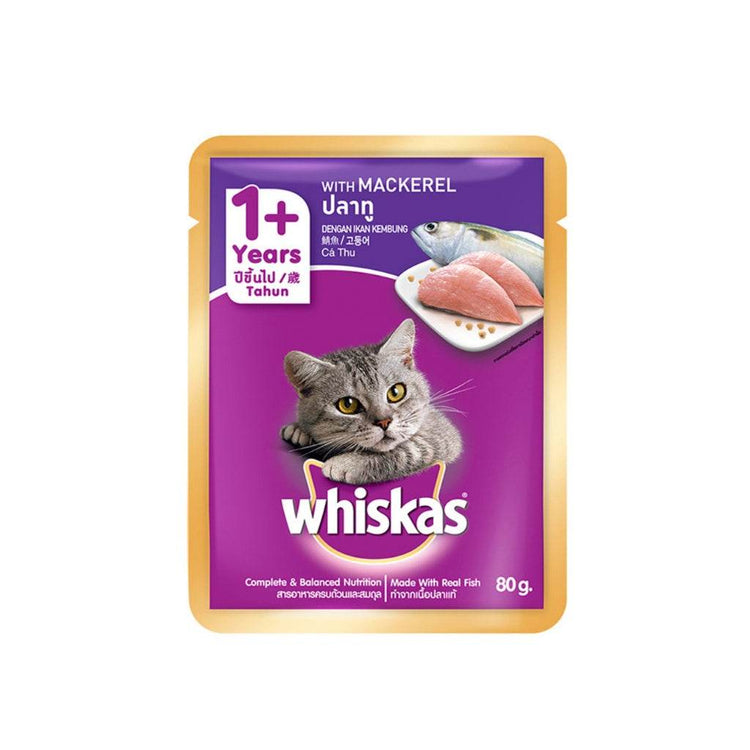 Whiskas Tasty Mix Wet Food Pouch Adult-Mackerel