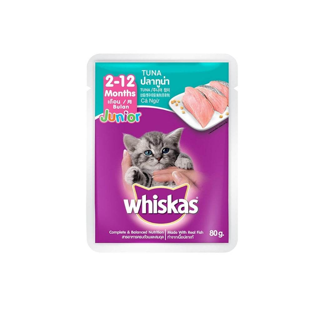 Whiskas Tasty Mix Wet Food Pouch Kitten-Junior Tuna