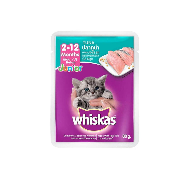 Whiskas Tasty Mix Wet Food Pouch Kitten-Junior Tuna