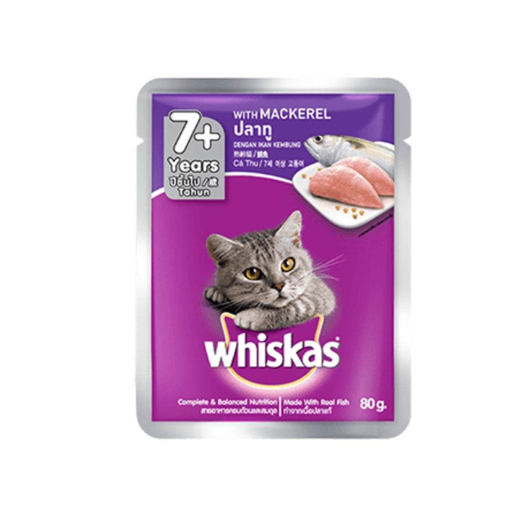 Whiskas Tasty Mix Wet Food Pouch Senior-Mackerel