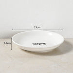 Pet Ceramic Plate/Frame Fish Bone Plate