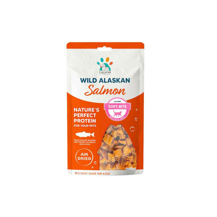 Singapaw Salmon & Pollock Cat & Dog Treats Salmon Soft Bite