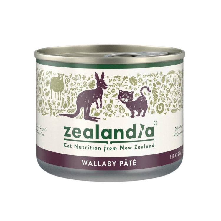 Zealandia Wet Cat Food - Duck, Goat, Venison, 90g 170g 185g Wallaby Pate 170g